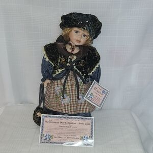 The Vanessa Ricardi Vintage Doll Collection Porcelain Doll 2002 Limited 16"